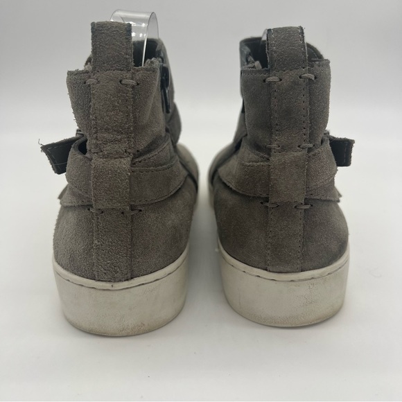 Vionic Womens Splended Mitzi Gray Suede Comfort Shoes Sneakers Size 8 Side Zip - Picture 8 of 11